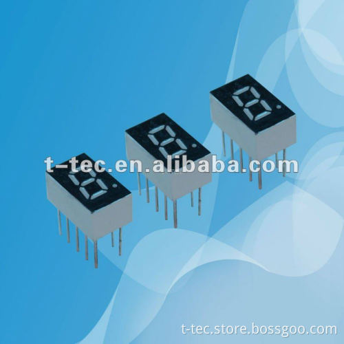 0.39" red color Single Digit LED Display